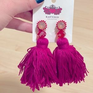 Fun bright earrings